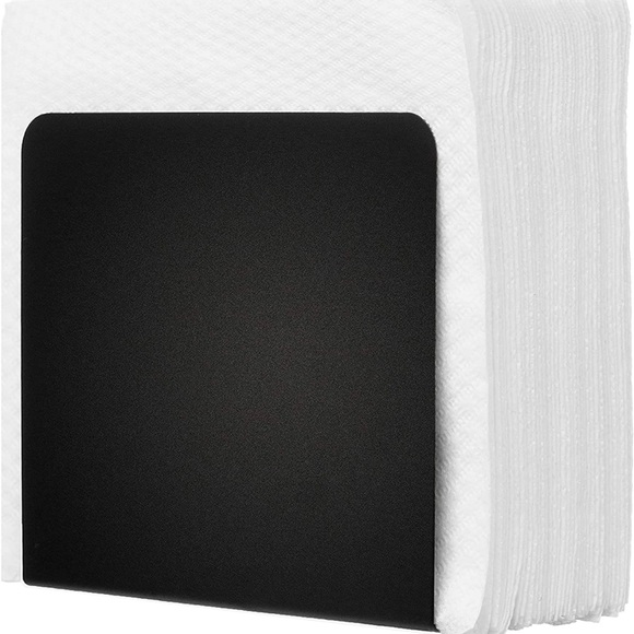 Kitchen | Stainless Steel Napkin Holder Black Metal Napkin Holders For ...